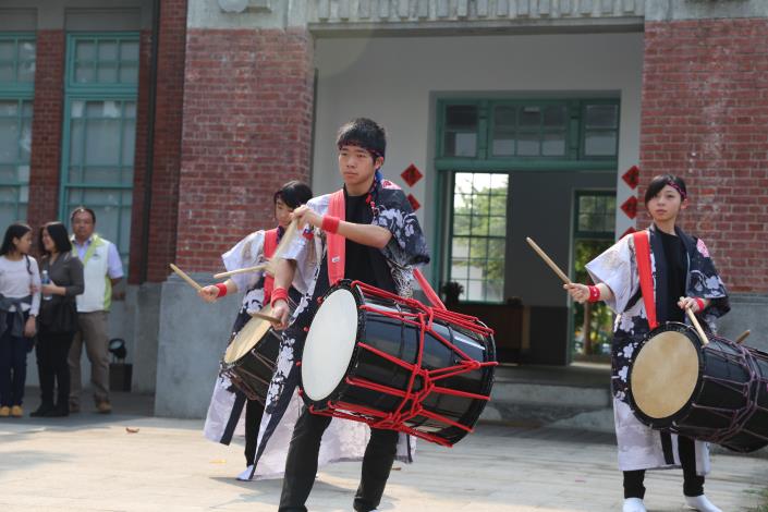 日本九州熊本縣五個太鼓團表演
