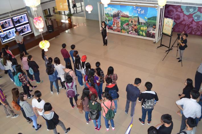 南華大學80名學生參訪雲縣府 瞭解機關廉能治理1