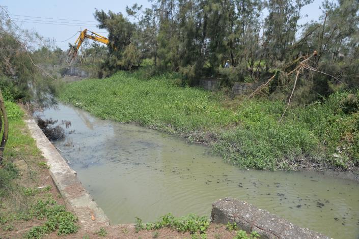 縣管河川各項疏浚工程將在汛期前疏浚完畢。