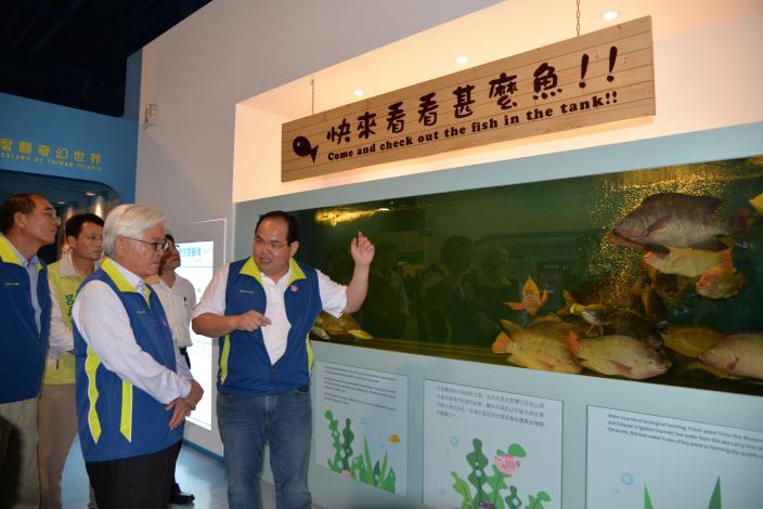 李縣長參訪台灣鯛生態創意園區