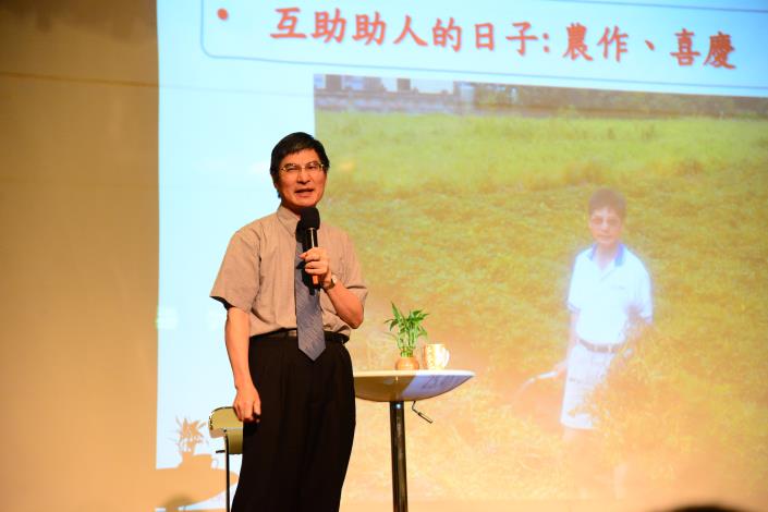 科技部長陳良基以「我的未來不是夢–談科學教育」為主題，與參賽學生、縣內國高中生及民眾分享所研究科學的經驗。