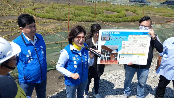 張縣長關心揚塵議題  推動新風系統