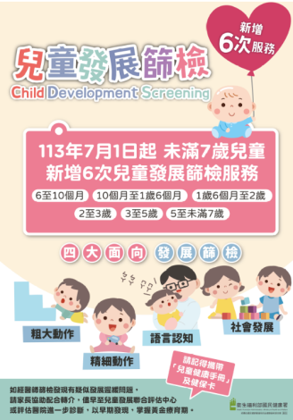 兒童發展篩檢服務