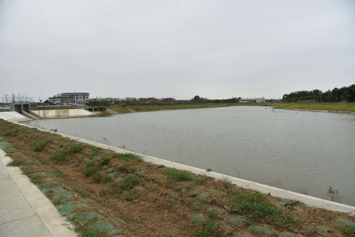 滯洪池完工後將有效減緩北港、元長地區水患