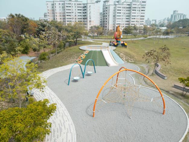 「斗六市藝術水岸園區景觀工程」將斗六社口公園打造為兼具親子性的公共空間及創意文化藝術之場域