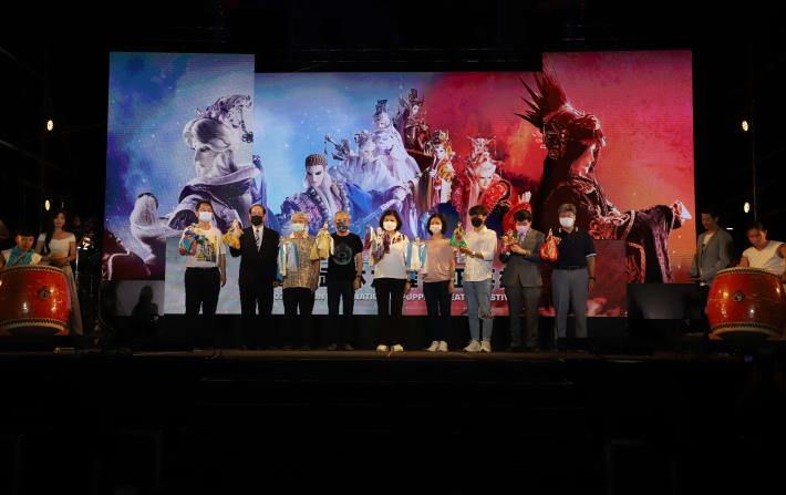 2022雲林國際偶戲節開幕音樂會今晚由張縣長等人共同啟動。