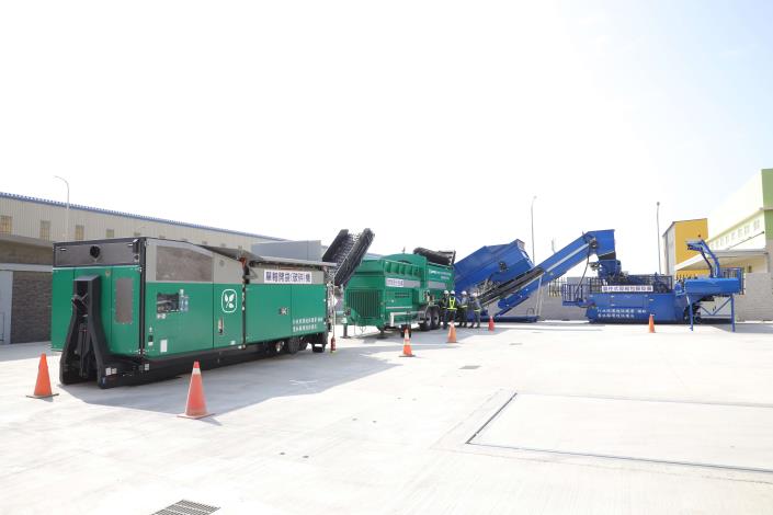 雲林縣將啟動「全移動式垃圾機械分選系統」，讓縣內廢棄物能源化全面升級。　