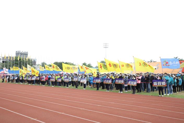 雲林縣112年中小學聯合運動會今起連續3天在斗南田徑場盛大舉行。