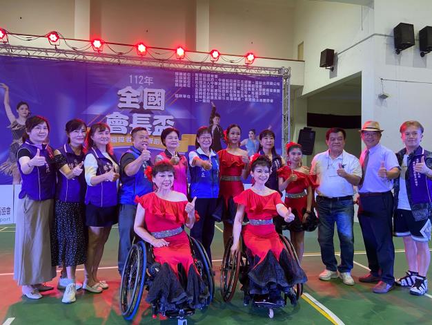全國會長盃身心障礙者輪椅舞蹈錦標賽曁國家代表隊選拔賽5/28將在北港鎮體育館登場，副縣長謝淑亞等人邀請民眾前來觀賽。