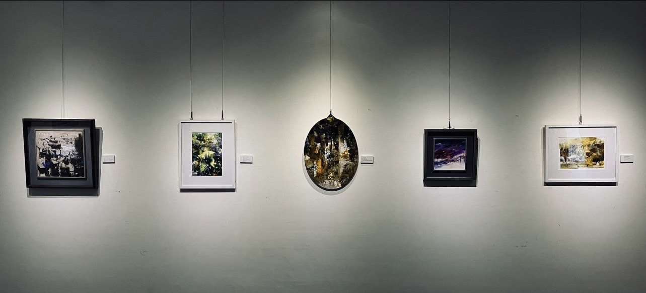 「抒情的消逝風景-蔣玉俊創作個展」即日起至1/24在北港文化中心展出