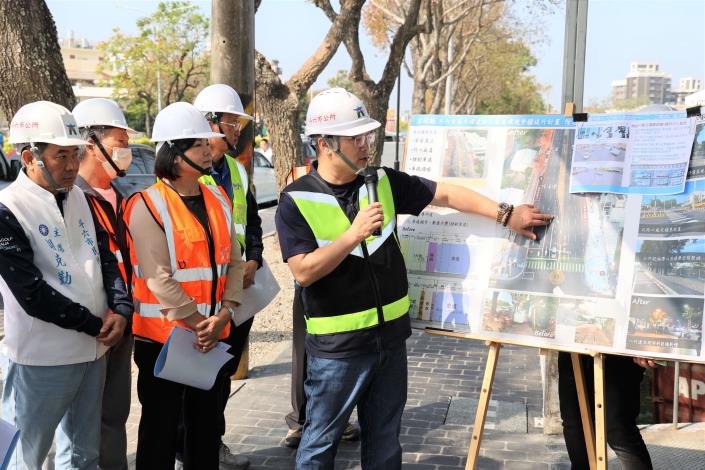 斗六市外環道路及周邊環境整體提升計畫分作四期，自去年二月開工，各期工程陸續完工