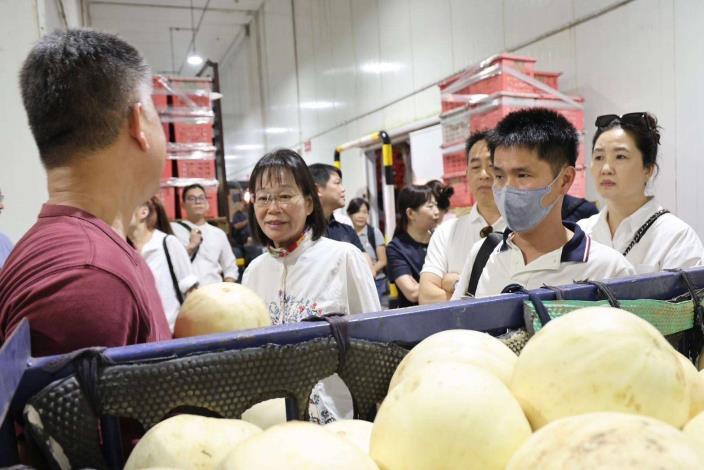 謝淑亞副縣長率團參訪新加坡物流商及超市集團