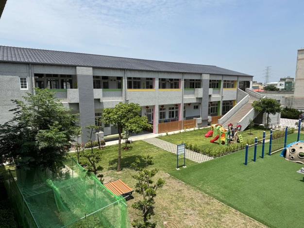 豐安國小新校舍徹底改善舊教室耐震係數不足和地勢低漥淹水問題。