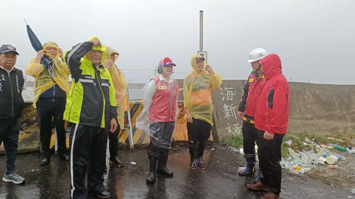 海新橋預警性封閉。