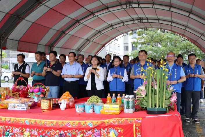 國慶焰火祈福祭典  縣長張麗善祈求:焰火慶典圓滿 縣民安康福祿