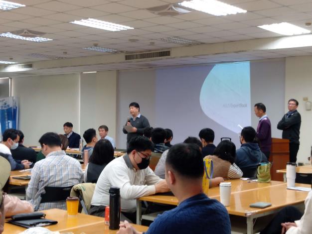 陳英傑講師說明感言