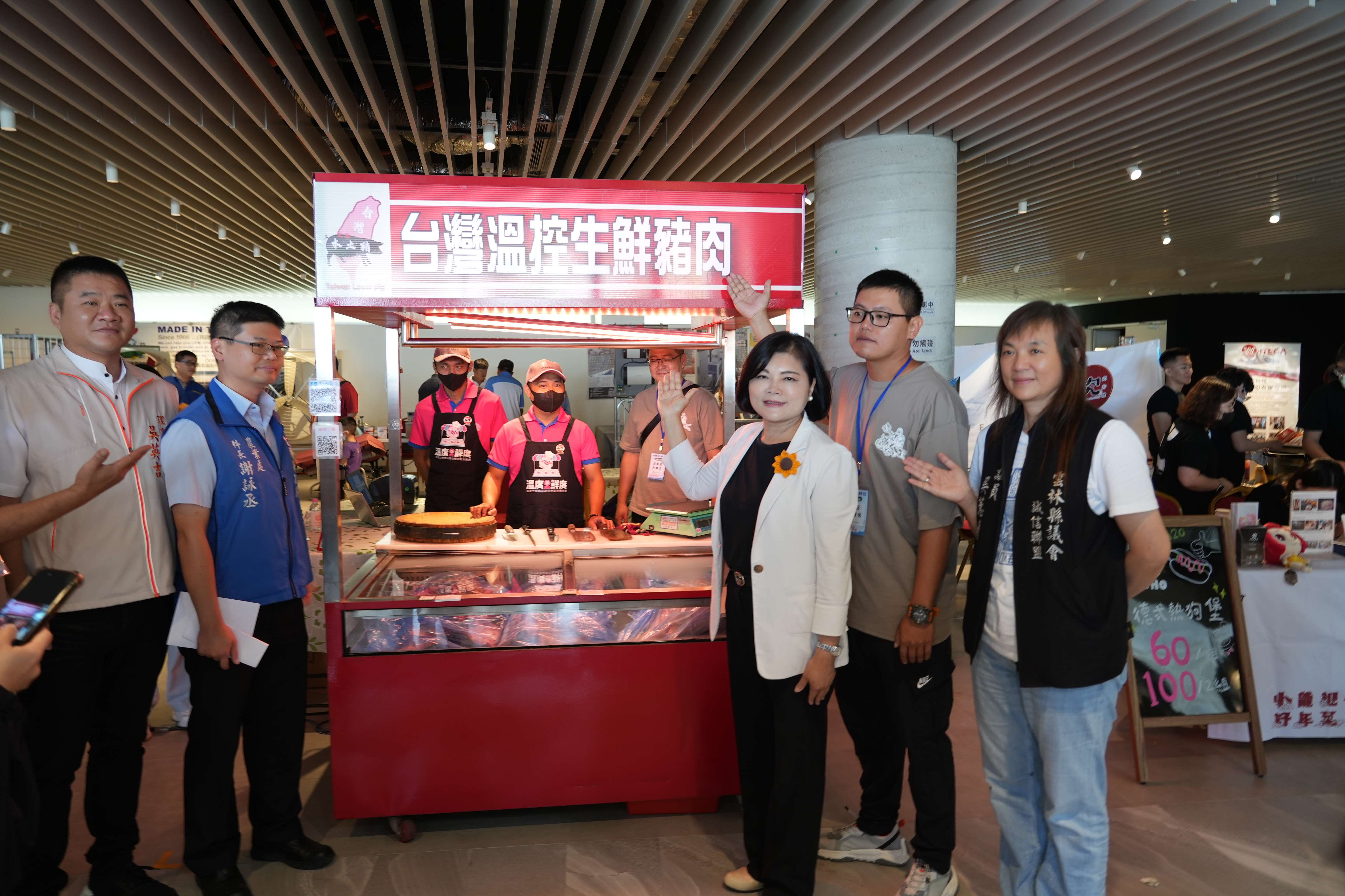 「台灣溫控生鮮豬肉」具有較衛生、保障肉品品質優點。