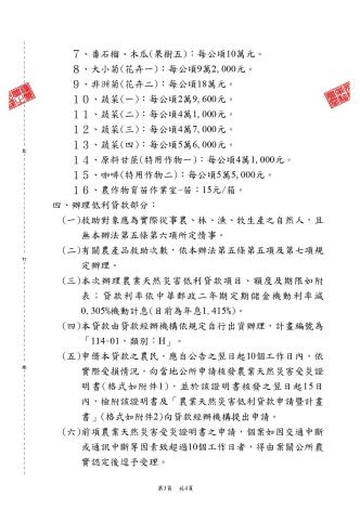 1140709_1141109569_公告_公告彰化縣、雲林縣、高雄市及屏東縣為辦理114年丹娜絲颱風及0708豪_page-0003