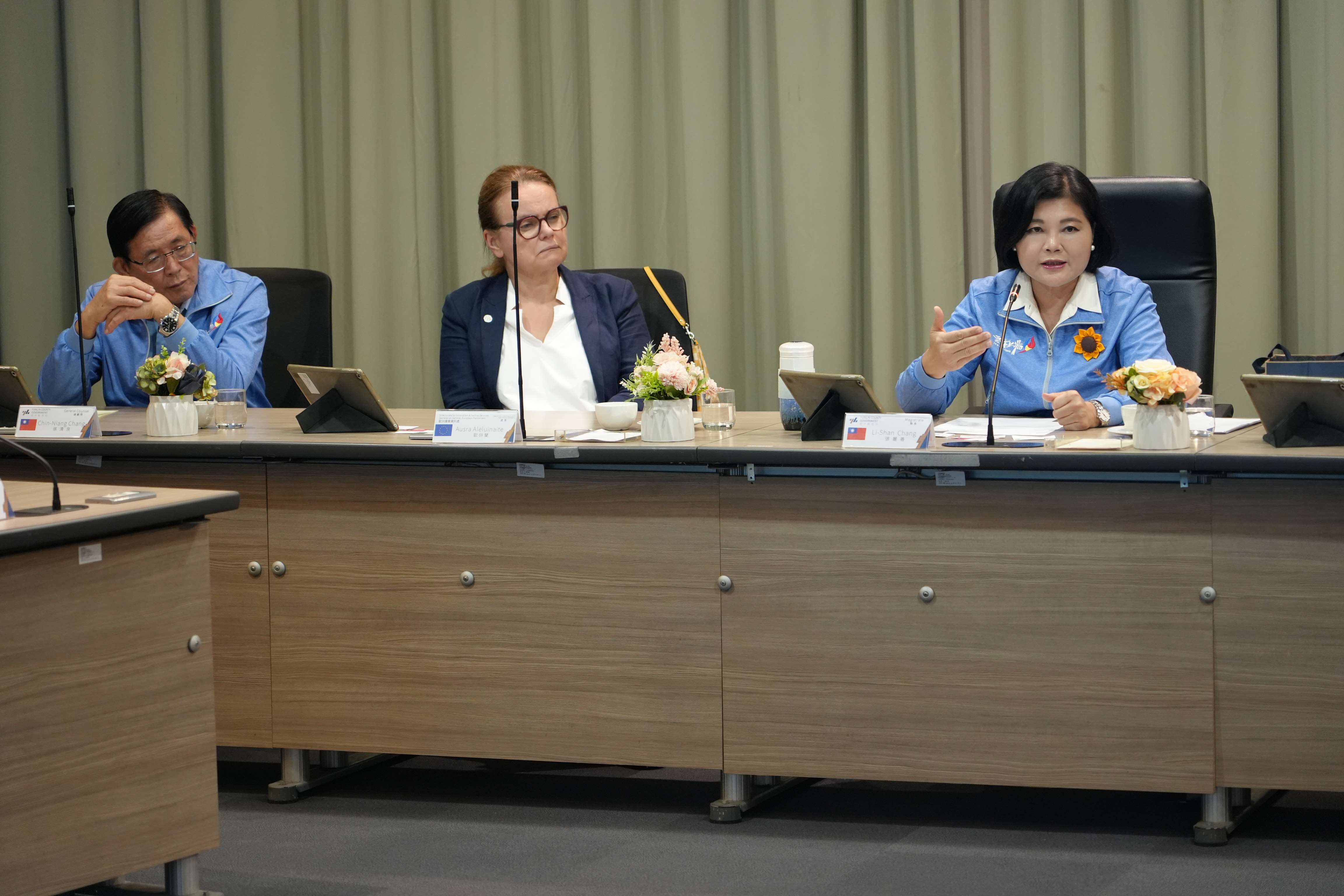 縣長張麗善期許透過彼此經驗交流，持續探索在智慧城市與數位共融等面向的合作契機。