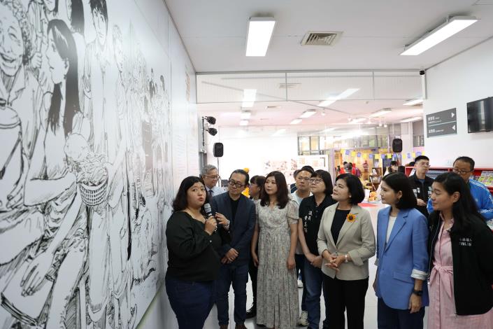 《漫遊雲林・漫畫臺灣主題書展》透過漫畫視覺與敘事雙重載體，展現其作為文化保存與情感抒發的深厚力量