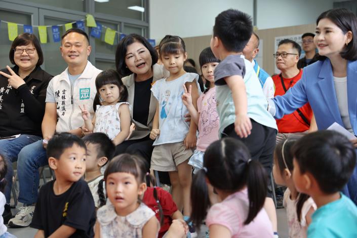 張縣長期盼從0歲起培養閱讀習慣，讓閱讀陪伴孩子成為生活日常