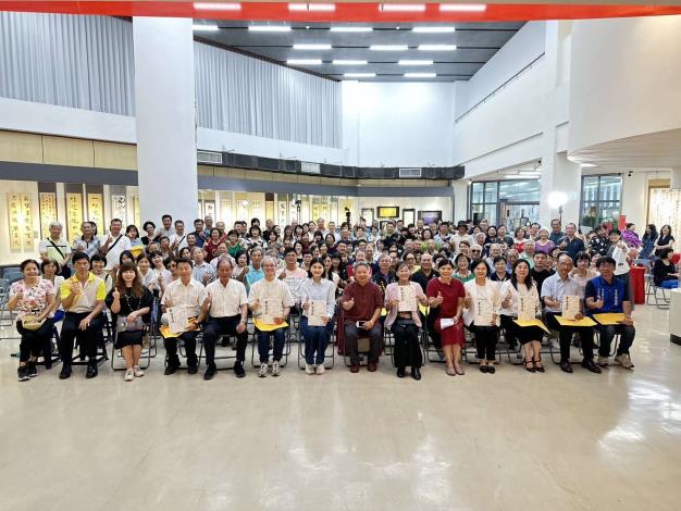 北港書法家蔡誠賢「書海墨痕」個展今日上午盛大開幕