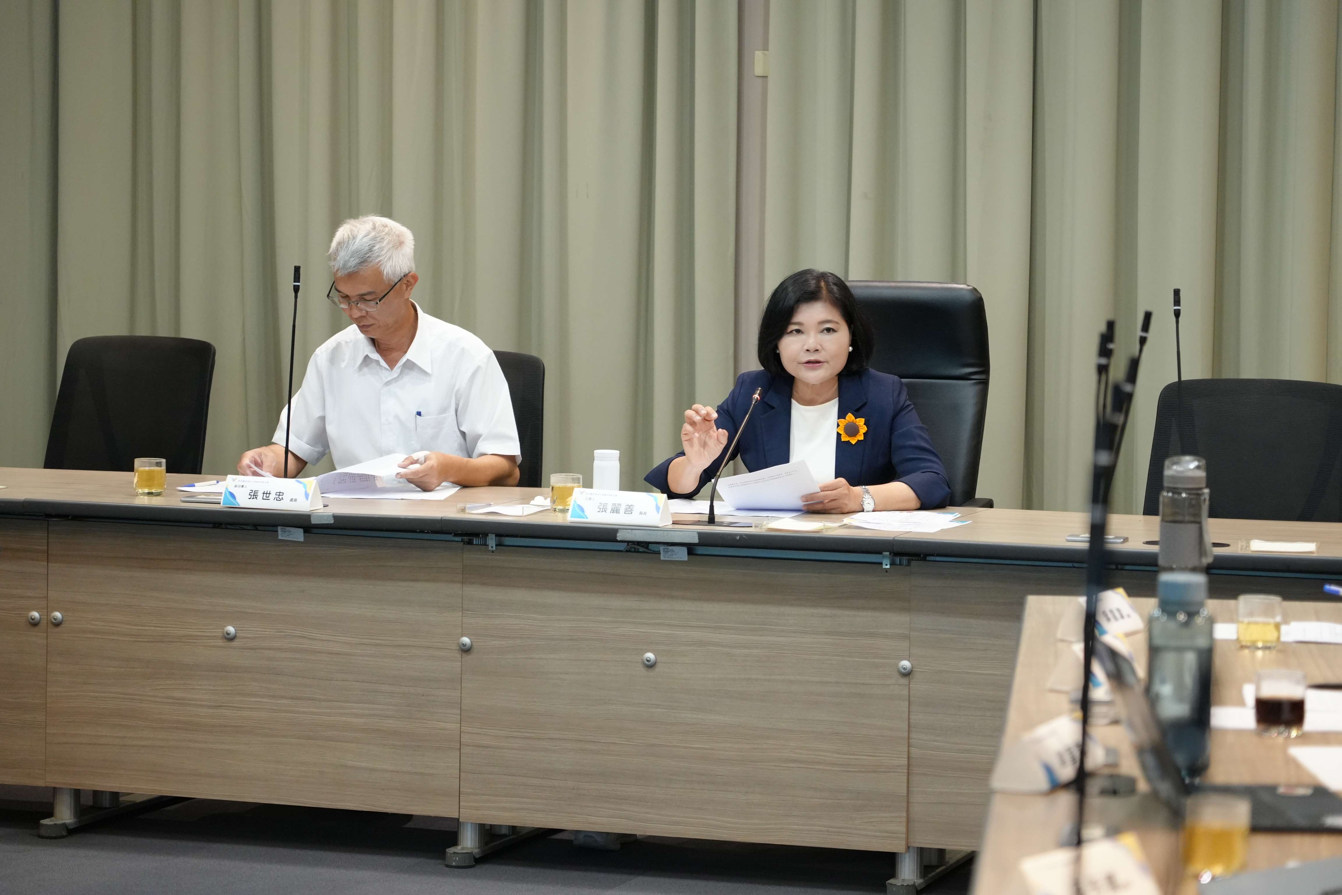 縣長張麗善期許青年諮詢委員持續關心縣政與地方大小事。