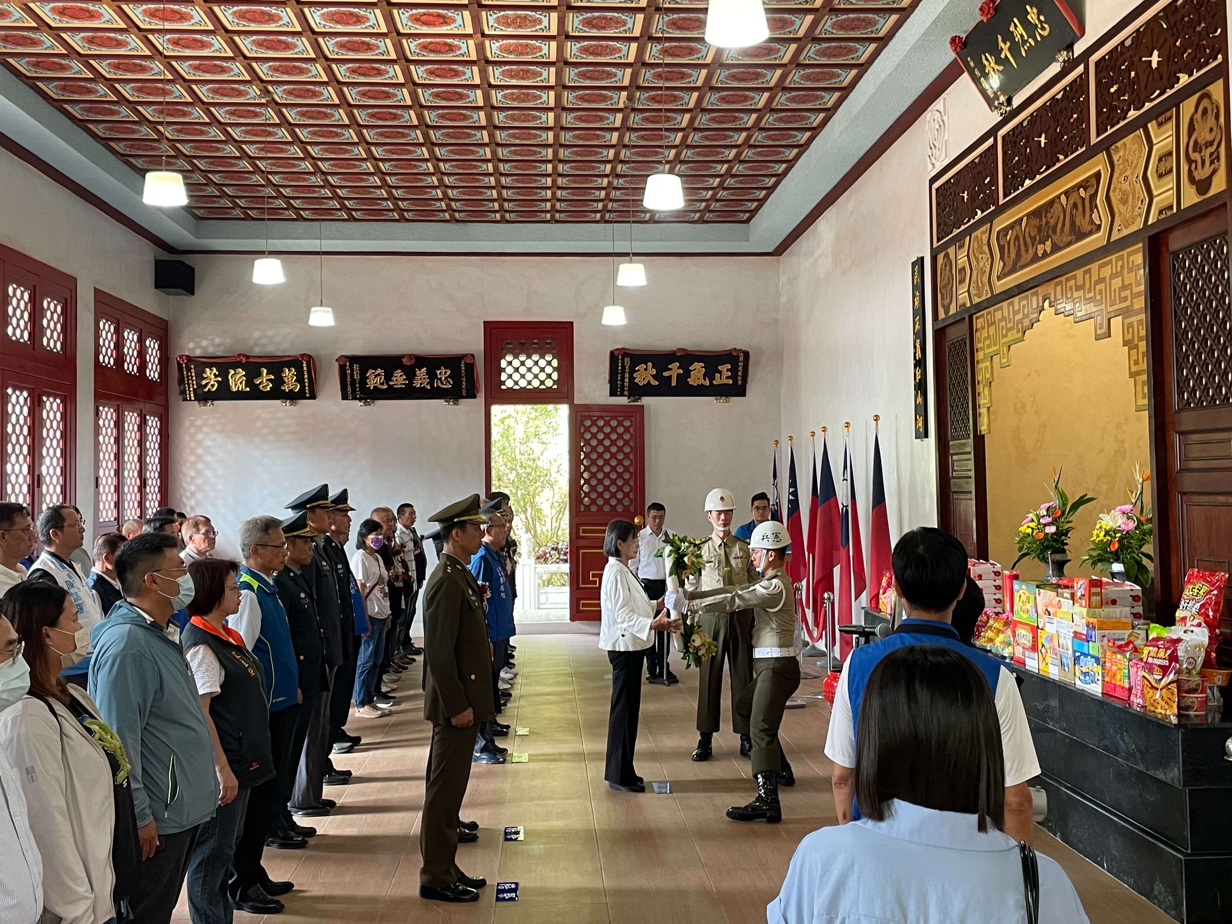 雲林縣舉行秋祭國殤祭典　緬懷41名英靈表達追思