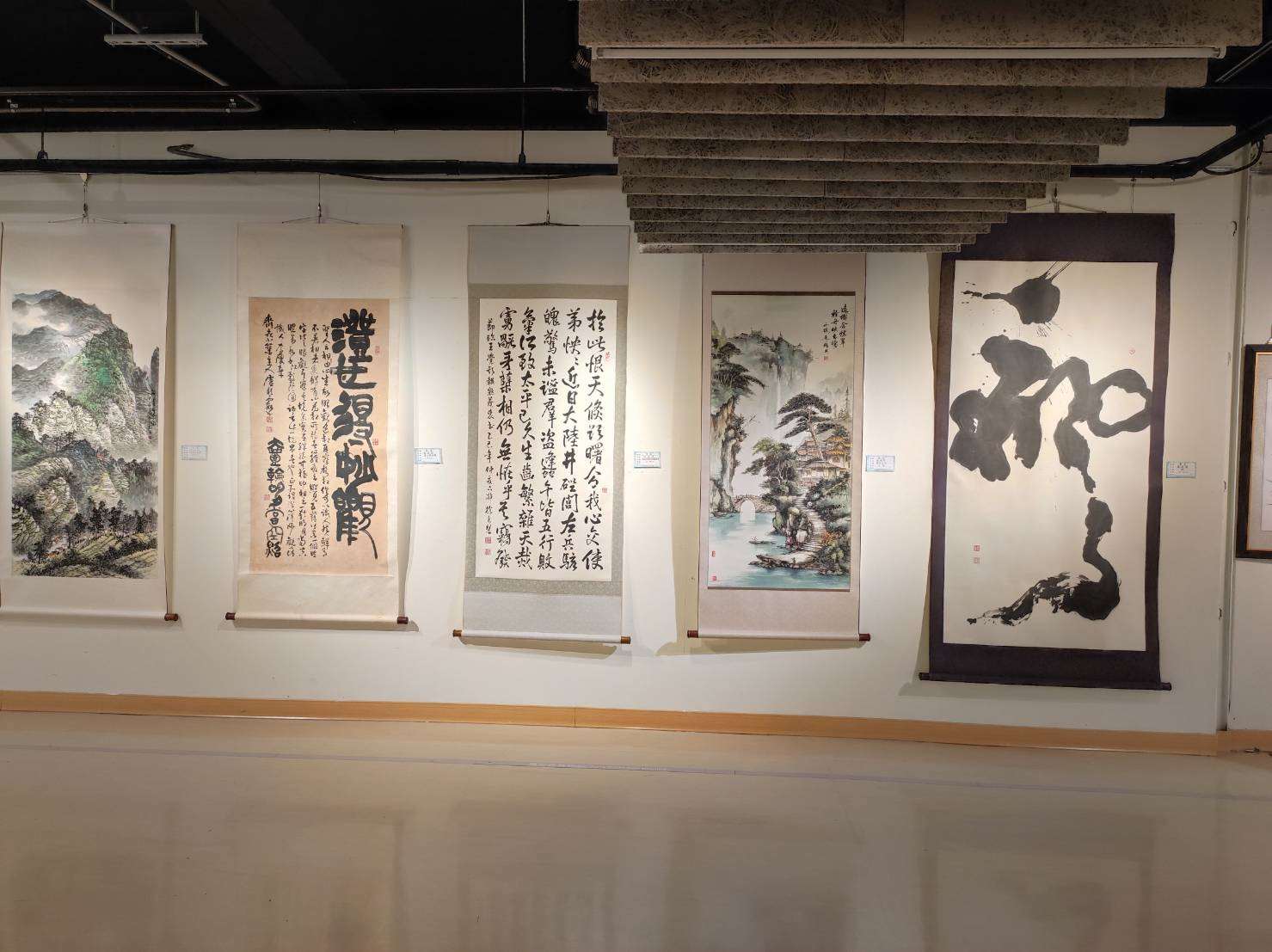 聯展展出90餘件書畫及多媒材作品，展現雲林藝術多元風貌。