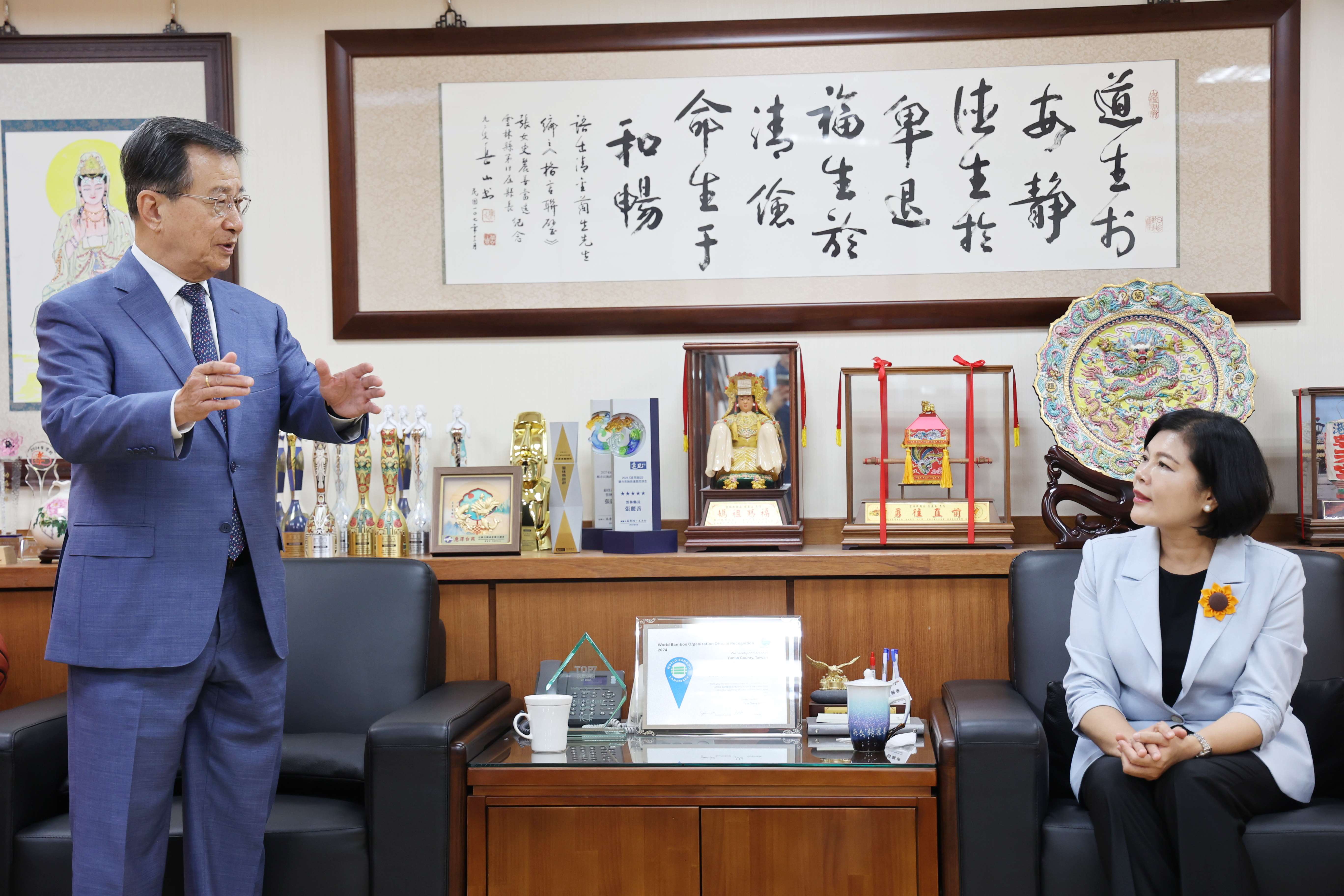 世總吳光宜總會長表示，此次募款不僅是金錢上的支持，更展現全球台商團結與關懷的具體行動