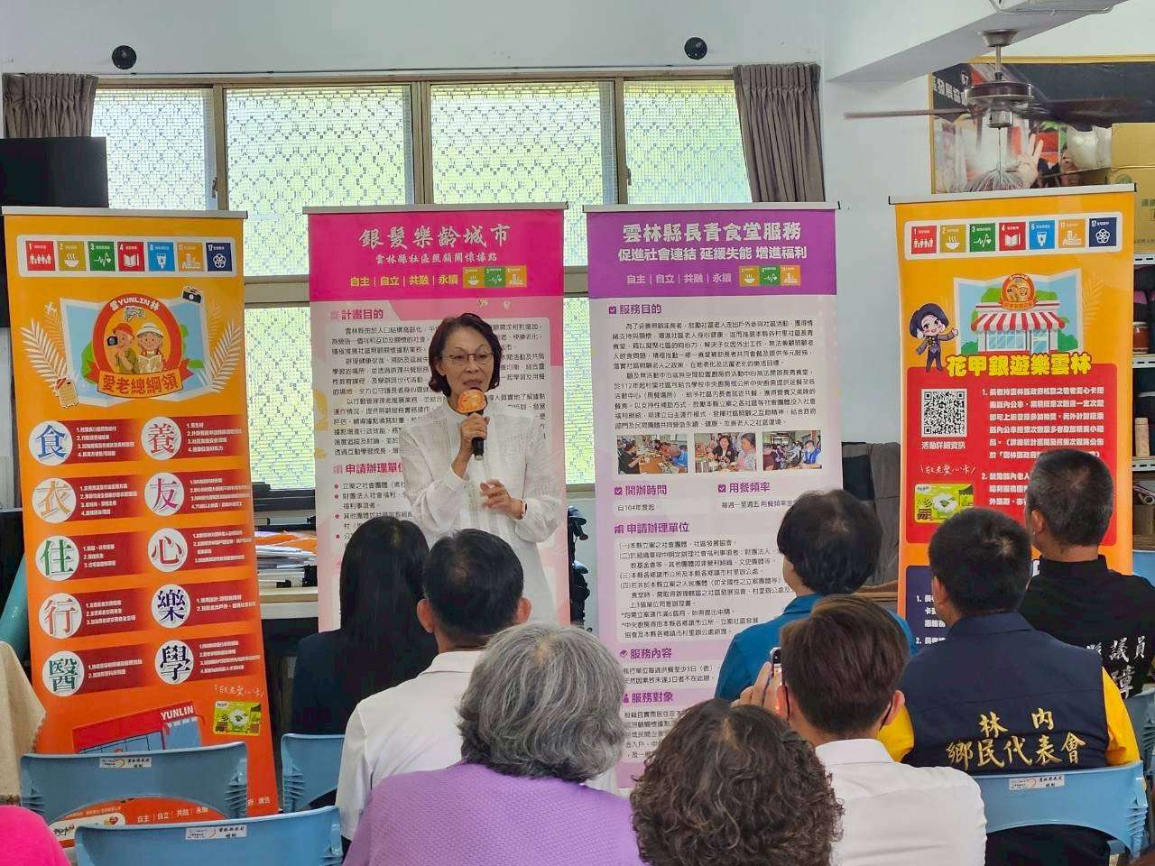 前立法委員黃昭順肯定善琴慈惠堂愛心不落人後、發揮關懷弱勢精神