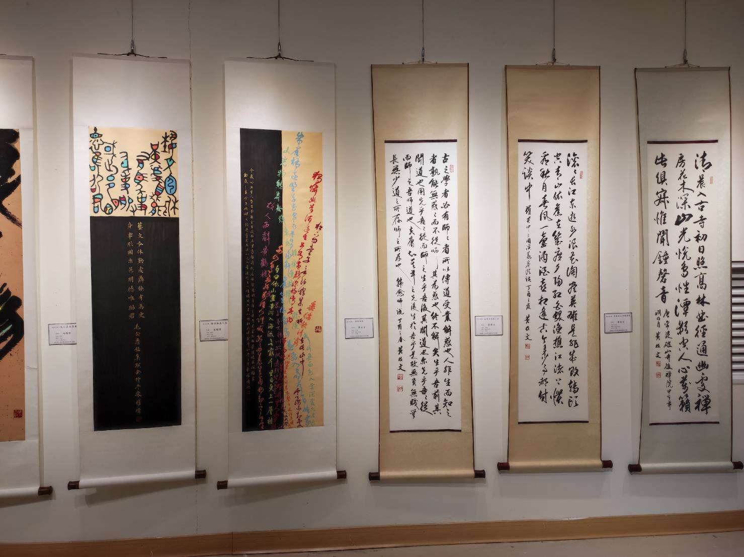 現場展出作品數量約60件，歡迎民眾觀賞，讓台灣古典藝術的美麗發光發熱