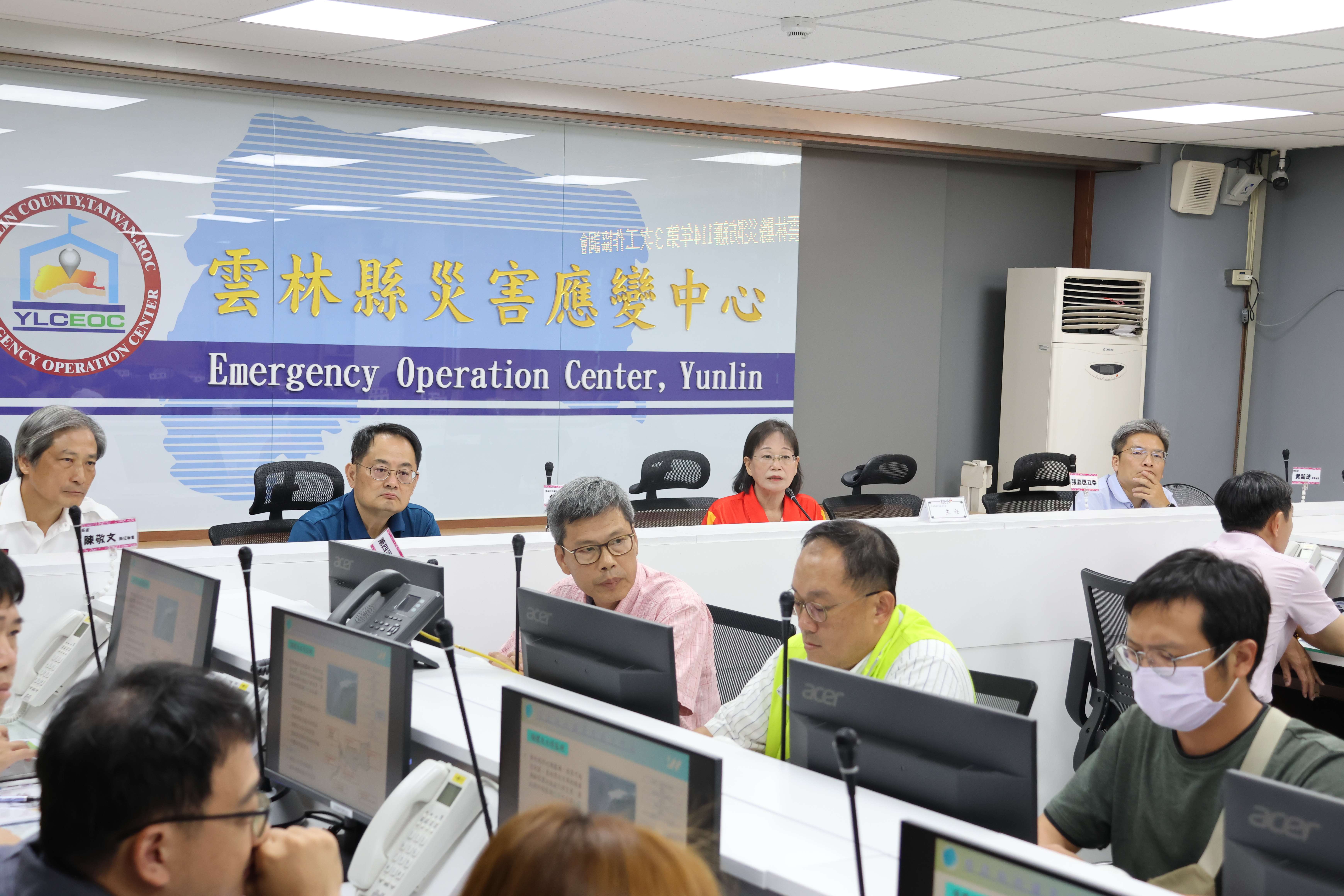 雲林縣召開跨單位會議 強化草嶺潭堰塞湖防災應變