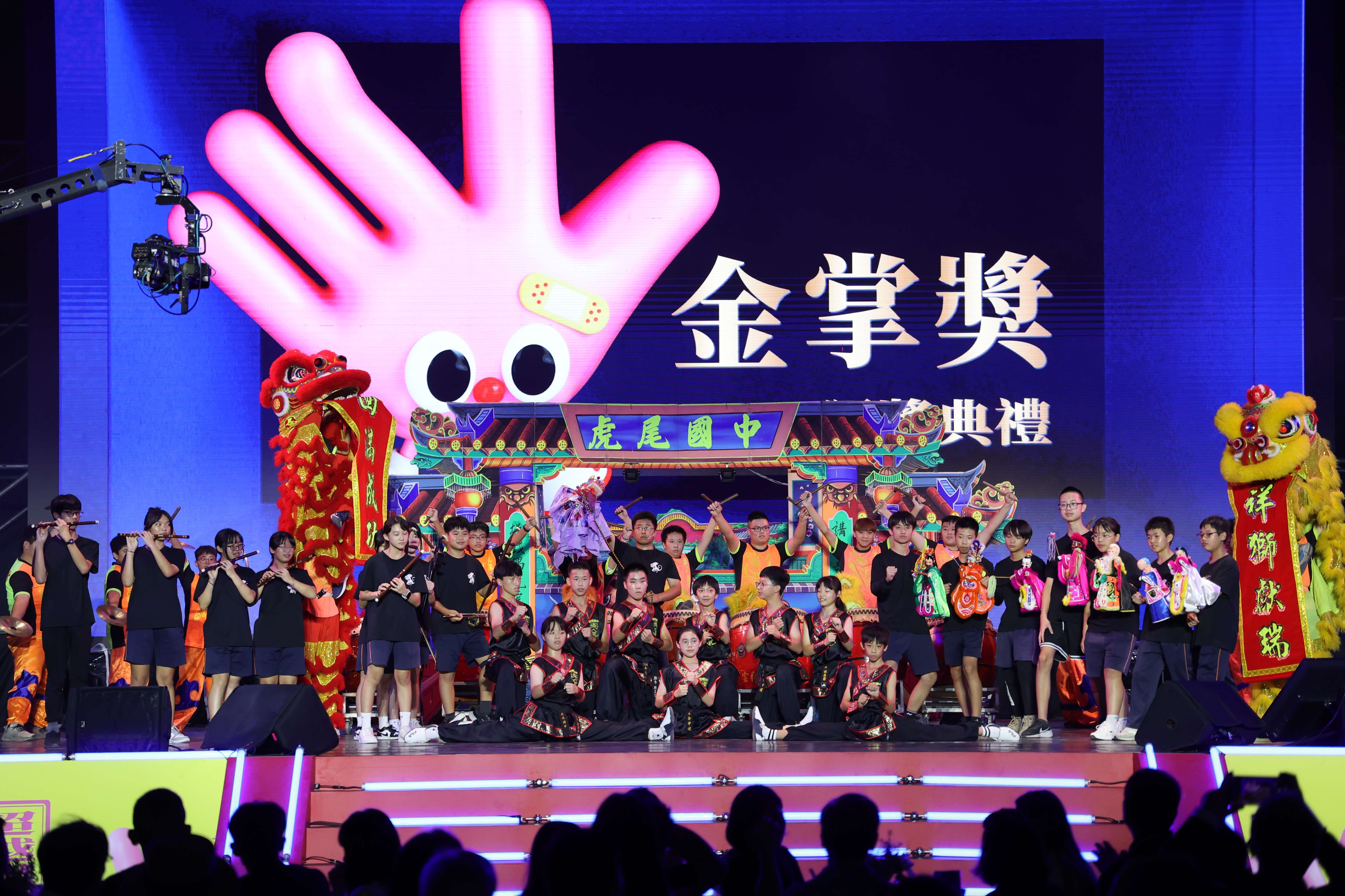 虎尾國中布袋戲團呈現校園世代的青春風采