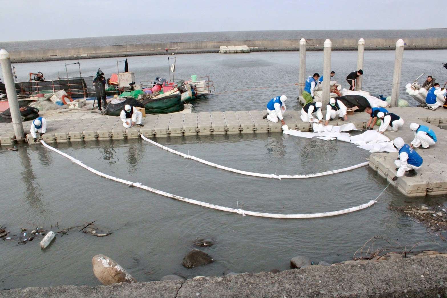 雲林縣首度無腳本沉浸式海污應變演練 跨區聯防強化實戰應變力