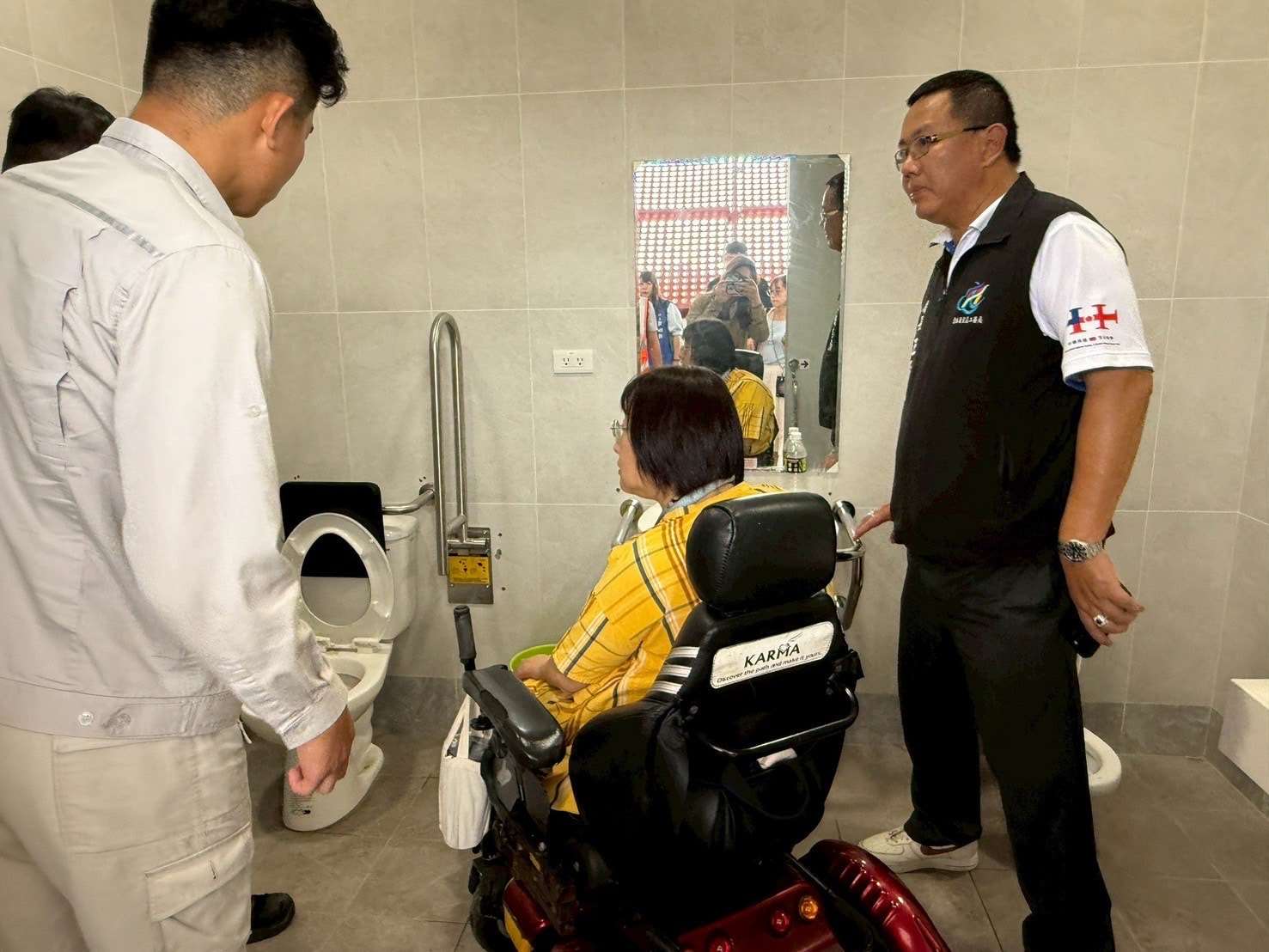 雲林縣在全運會開始前，辦理「性別友善環境勘檢」，打造兼顧安全、友善與永續的公共環境。