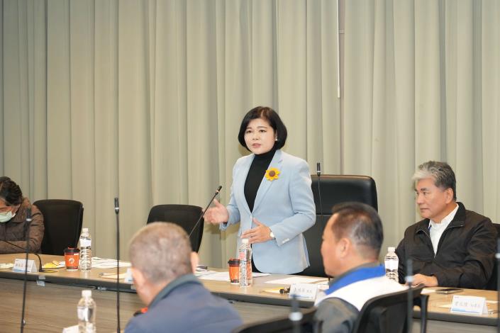 張麗善縣長強調,面對天災地變，必須要求科學分析、嚴密監測及跨域合作，建立完善的防災機制，收到防災降災效果。