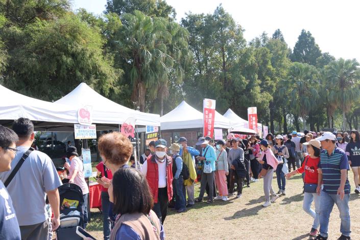 雲林滷肉飯節吸引全國各地民眾湧入，共享雲林好味
