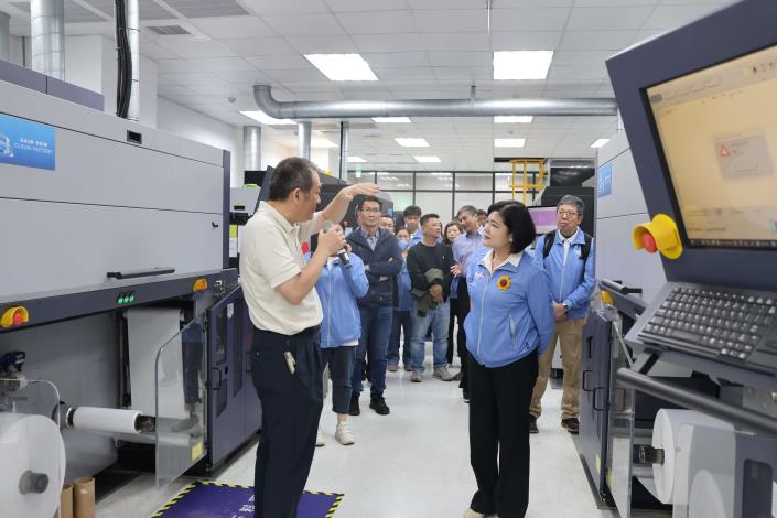 印刷製程自動化參觀