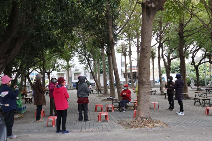 張縣長期盼提升大橋公園的 運動休閒及觀光量能