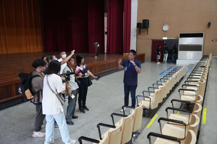 虎尾廳現有設備已不符合現代展演需求，縣府、鎮公所攜手改造升級。