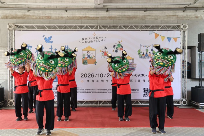 「巷仔內廟埕好戲臺」將帶來廣興獅頭