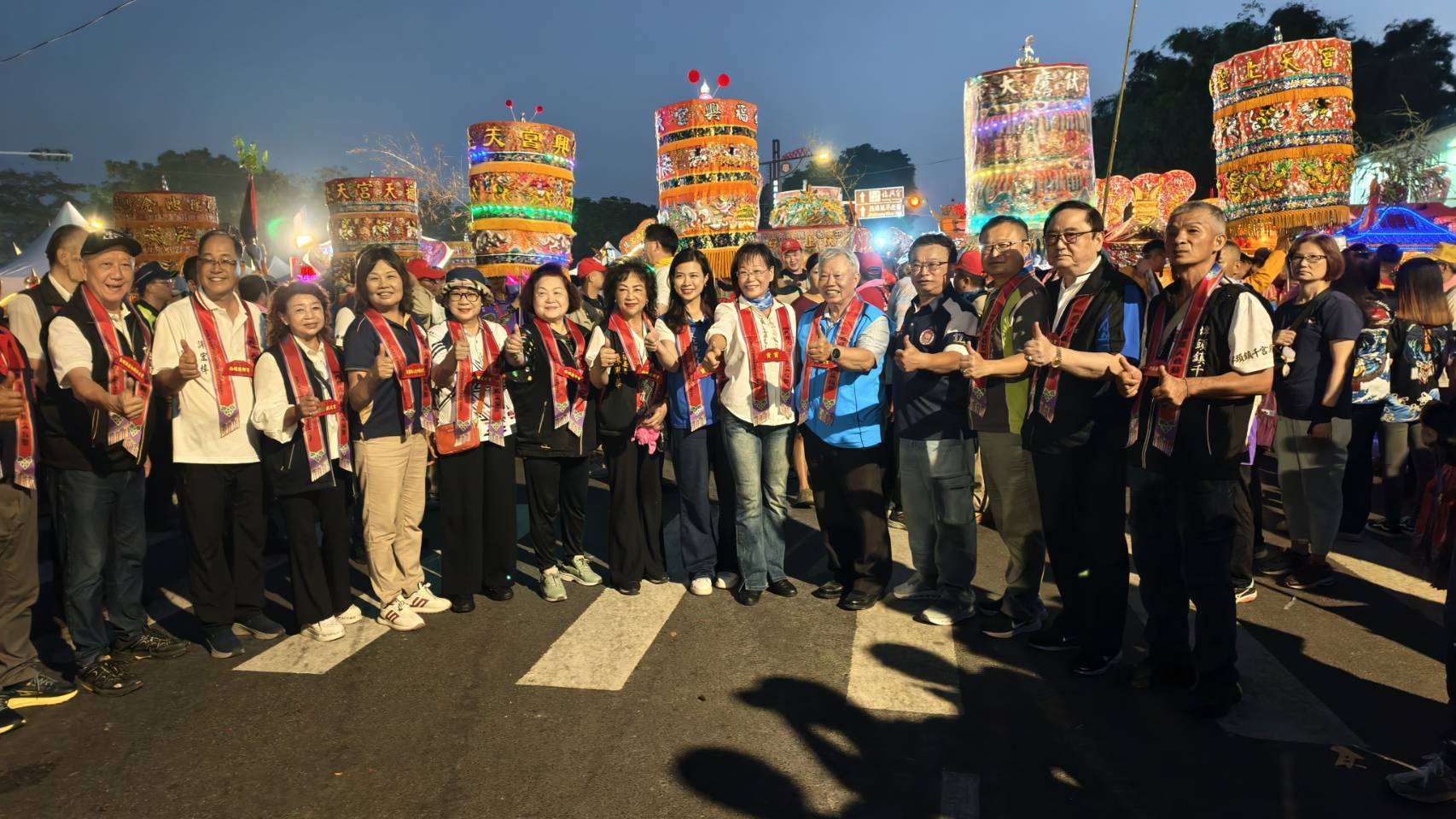 謝副縣長:縣府將持續以地方信仰、傳統文化為基礎，結合地方產業，推動特色文化活動