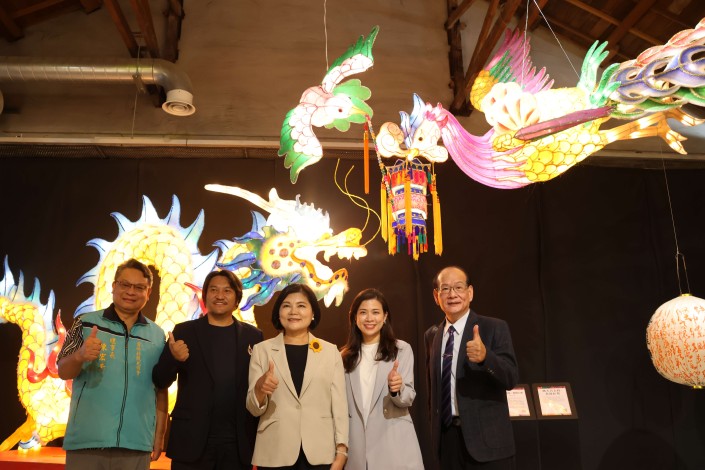 「燈會原鄉」主題展一景