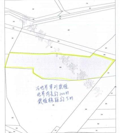 栽植配置圖範例4