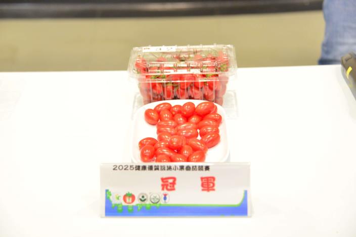 2025小果番茄冠軍土庫鎮許智評