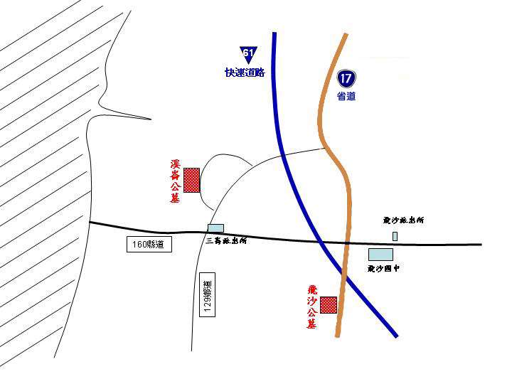 公墓地圖