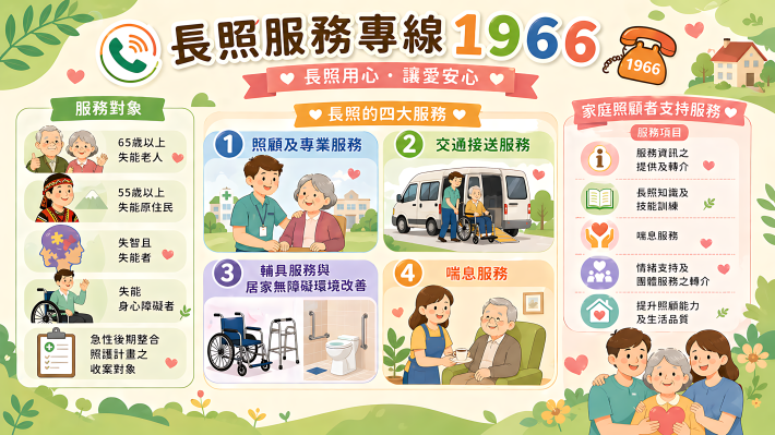 長照四大服務-社群宣導