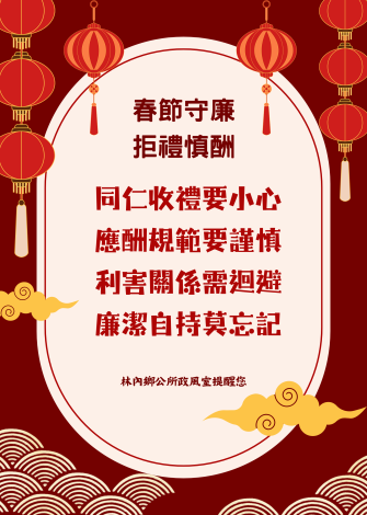 Red Simple Happy Lunar New Year Poster (1)