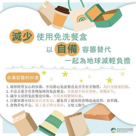 自備餐具